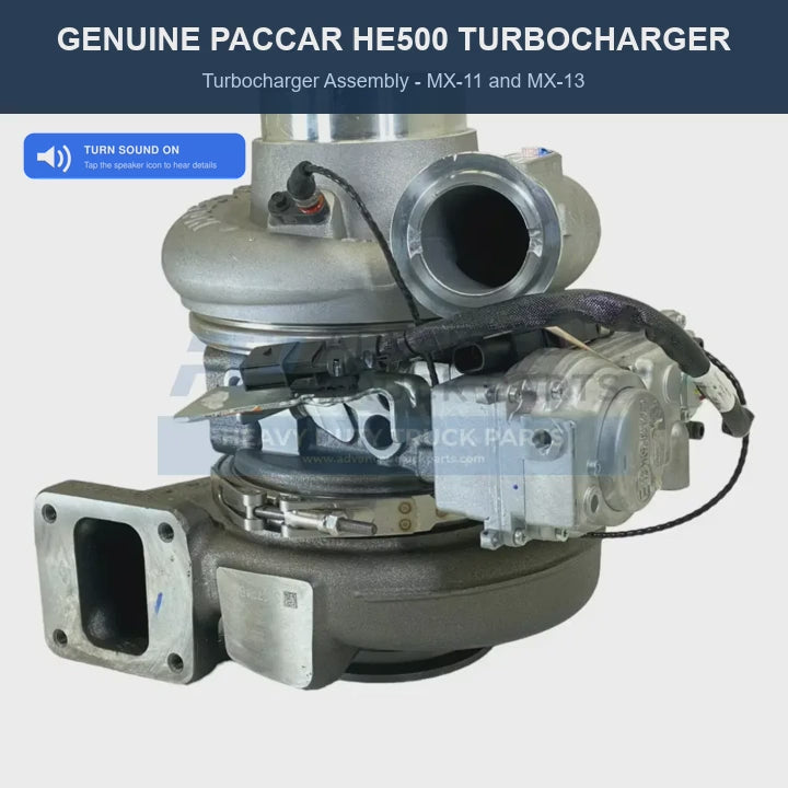 2403674PEX 2018-2024 PACCAR MX-11/MX-13 Turbocharger without