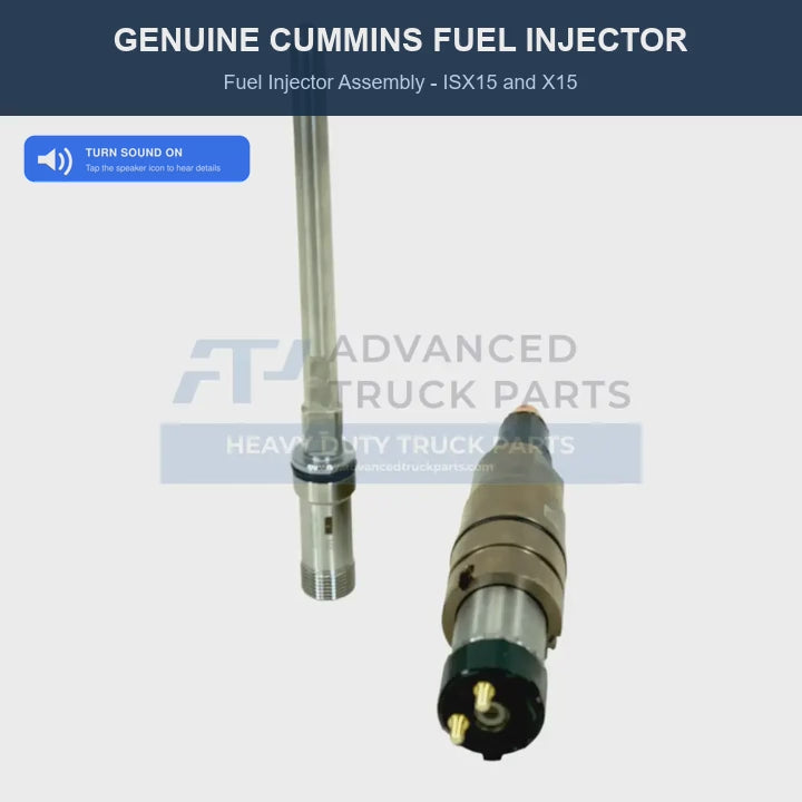 6513589 2017-2022 Genuine Cummins ISX15 and X15 Fuel Injector