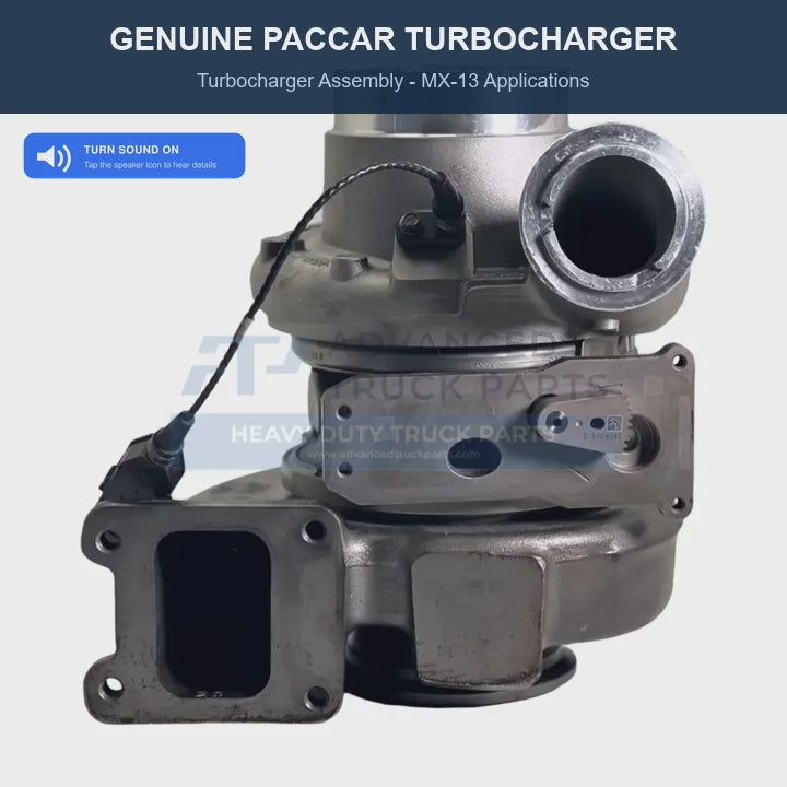 2343168Pex 2022-2024 Genuine PACCAR MX-13 HE400VG Turbocharger