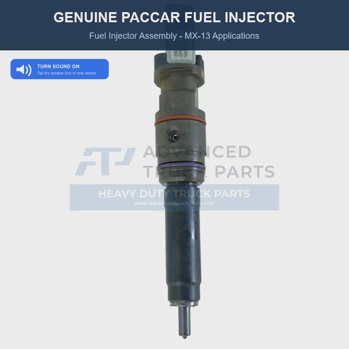2394548PE 2022-2024 Genuine PACCAR MX-13 Fuel Injector – ADVANCED