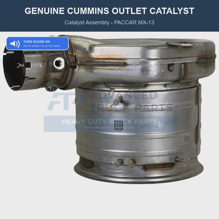 カルーテ 5418506 2018-2021 Cummins Outlet Catalyst Module for PACCAR MX-13