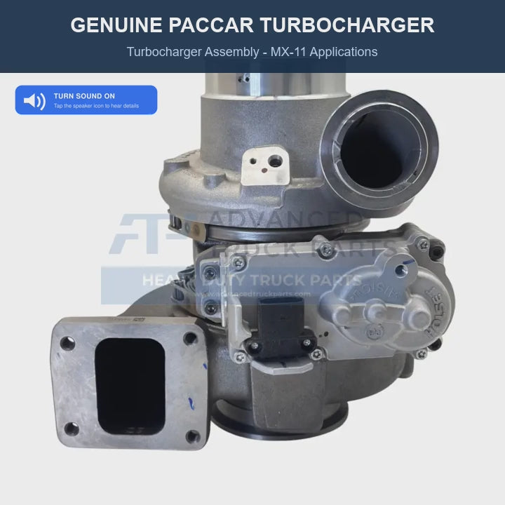 2348166 2018-2024 PACCAR MX-11 HE400VG Turbocharger with Actuator