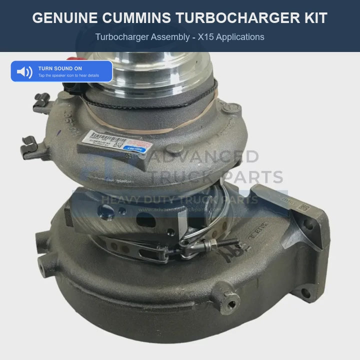 6395630 2021-2026 Genuine Cummins X15 HE400VG Turbocharger Kit