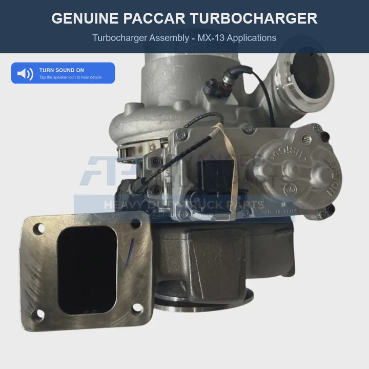 2348169Pex 2018-2022 PACCAR MX-13 HE400VG Turbocharger with