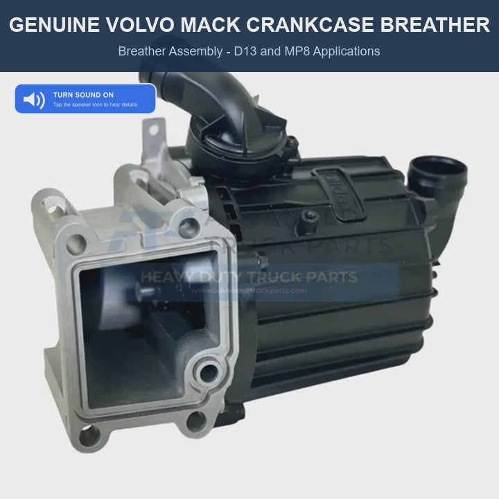 21373547 S 2014-2019 Genuine Volvo/Mack D13/MP8 Crankcase Breather