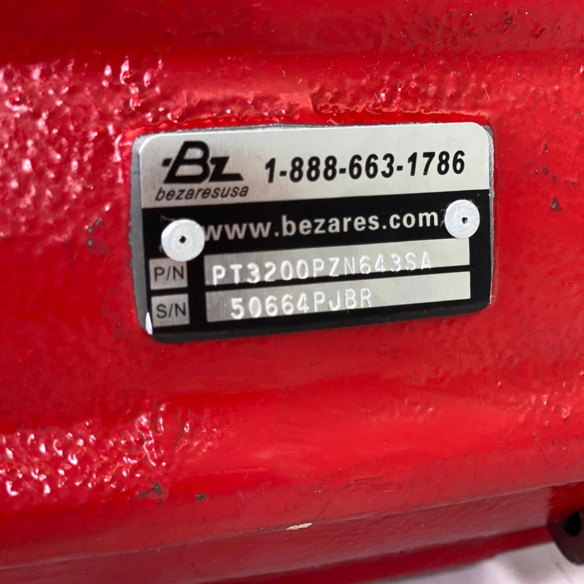 Pt3200Pzn643Sa Genuine Bezares Pto 6 Bolt Shiftpressure Lube 3200
