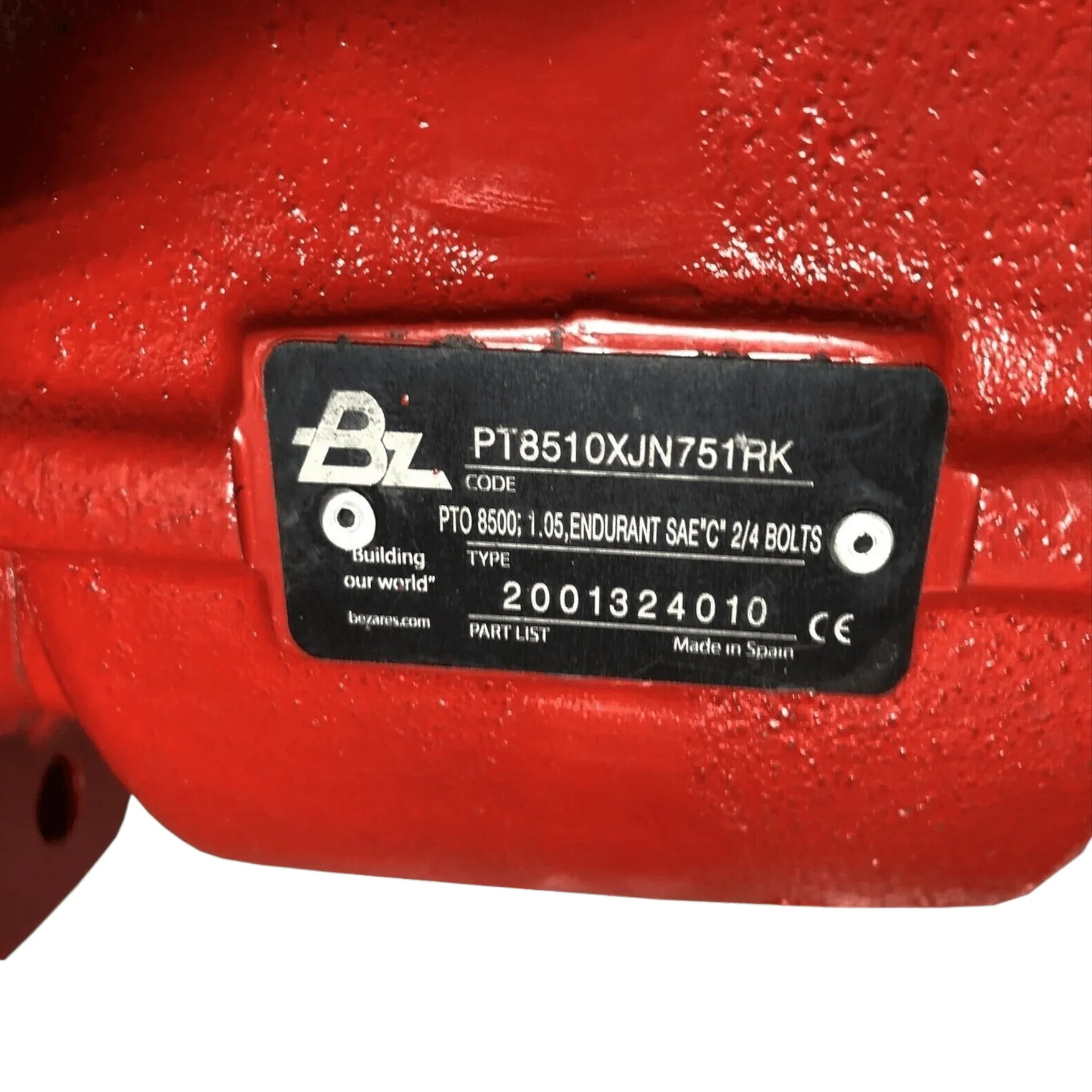 PT8510XJN751RK Bezares Heavy Duty Deep Mount Pneumatic Endurant 8510 PTO Series