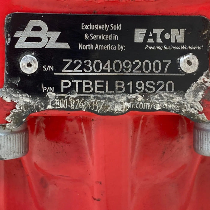 PTBELB19S20 Genuine Eaton Hydraulic Gear Pump 19Gal