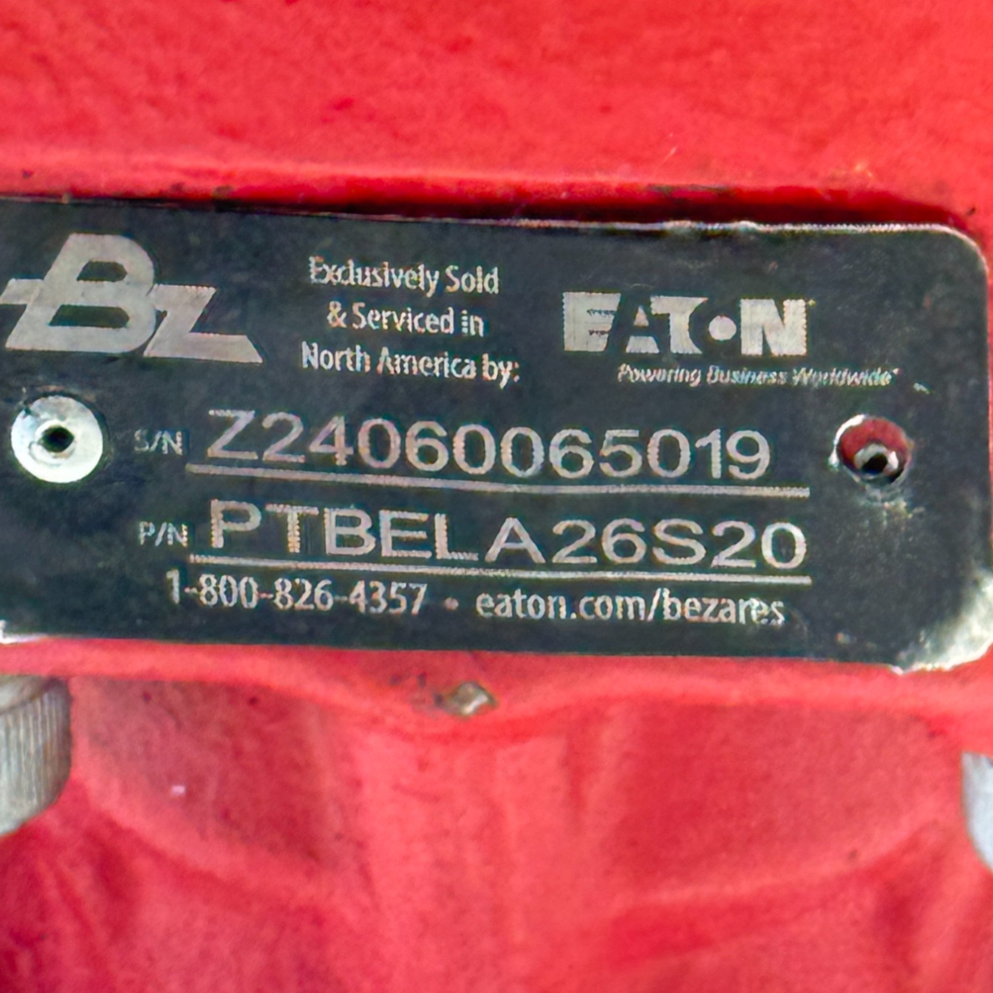 Ptbeld26S20 Genuine Eaton Bezares Hydraulic Gear Pump