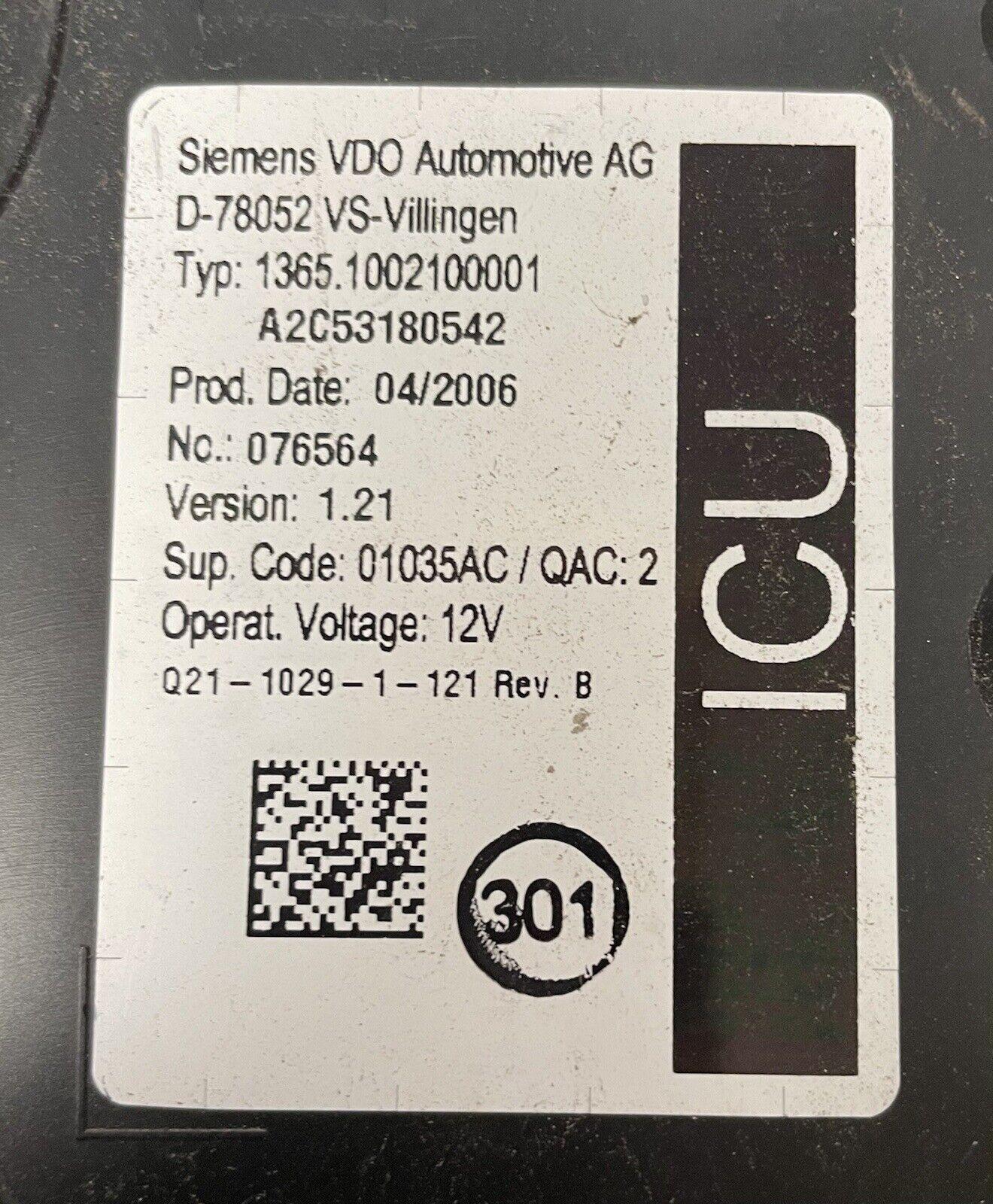 Q21-1029-1-121 Genuine Paccar Cab Control Module