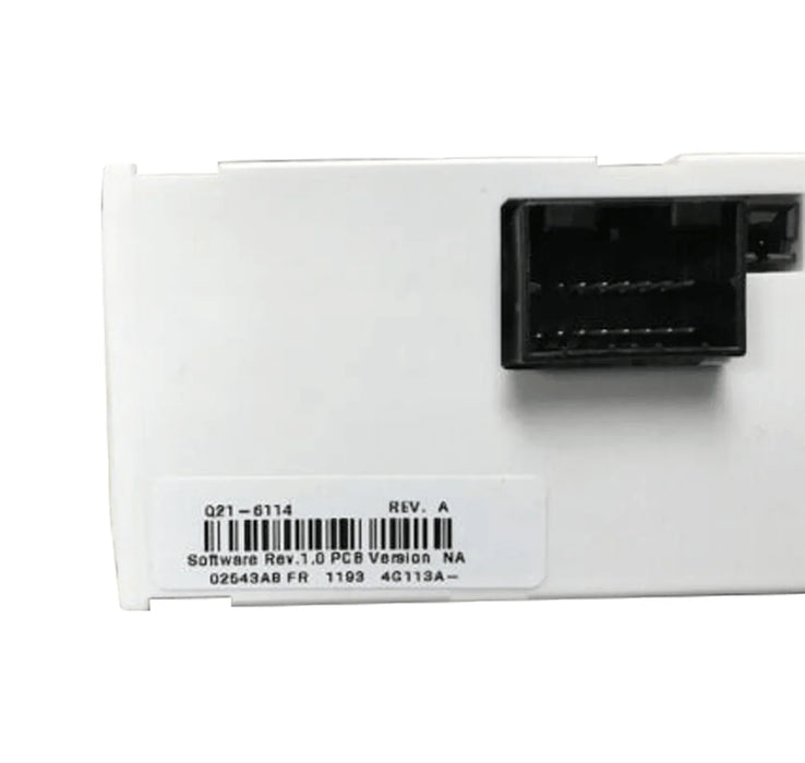 Q21-6114 Genuine Paccar Hvac Control Panel