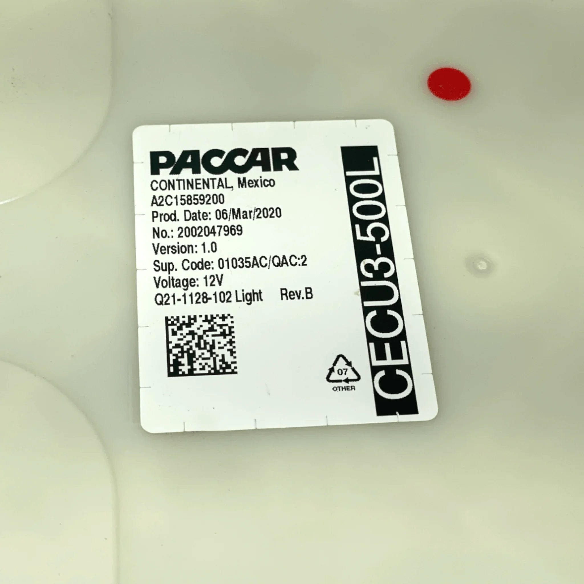 Q211128102 Genuine Paccar Cab Control Module