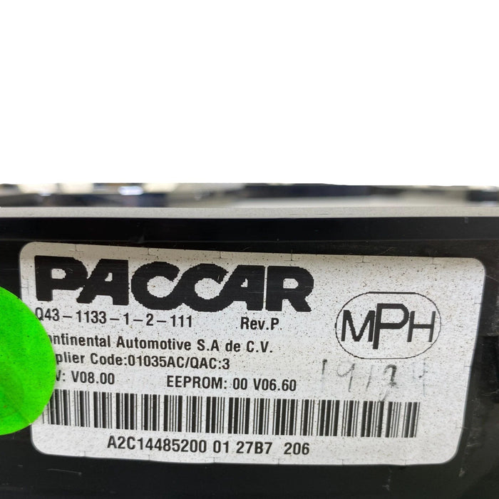 Q43-1133-1-1-104 OEM Kenworth Speedometer Instrument Cluster For T680 2012-2018