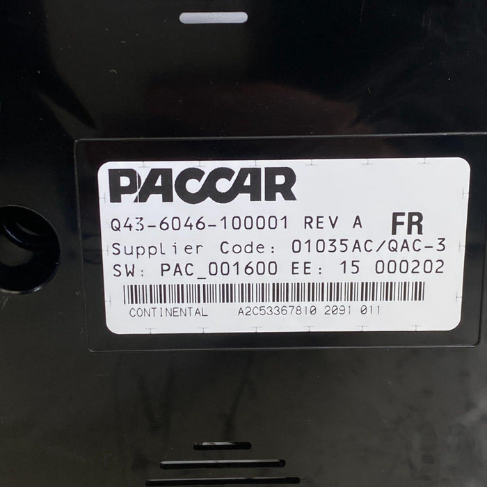 Q43-6046-100001 Genuine Paccar Instrument Cluster - ADVANCED TRUCK PARTS