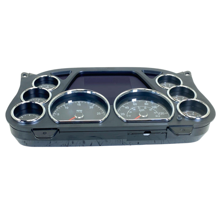 Q43-6057-6-3-111C Genuine Paccar Instrument Cluster Chrome Bezel - ADVANCED TRUCK PARTS