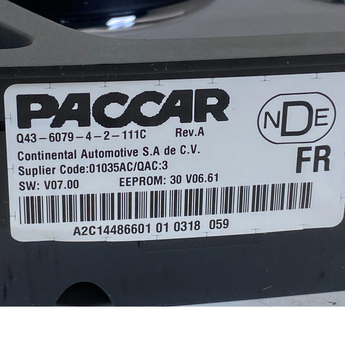 Q43-6079-4-2-111C Genuine Paccar Instrument Cluster - ADVANCED TRUCK PARTS