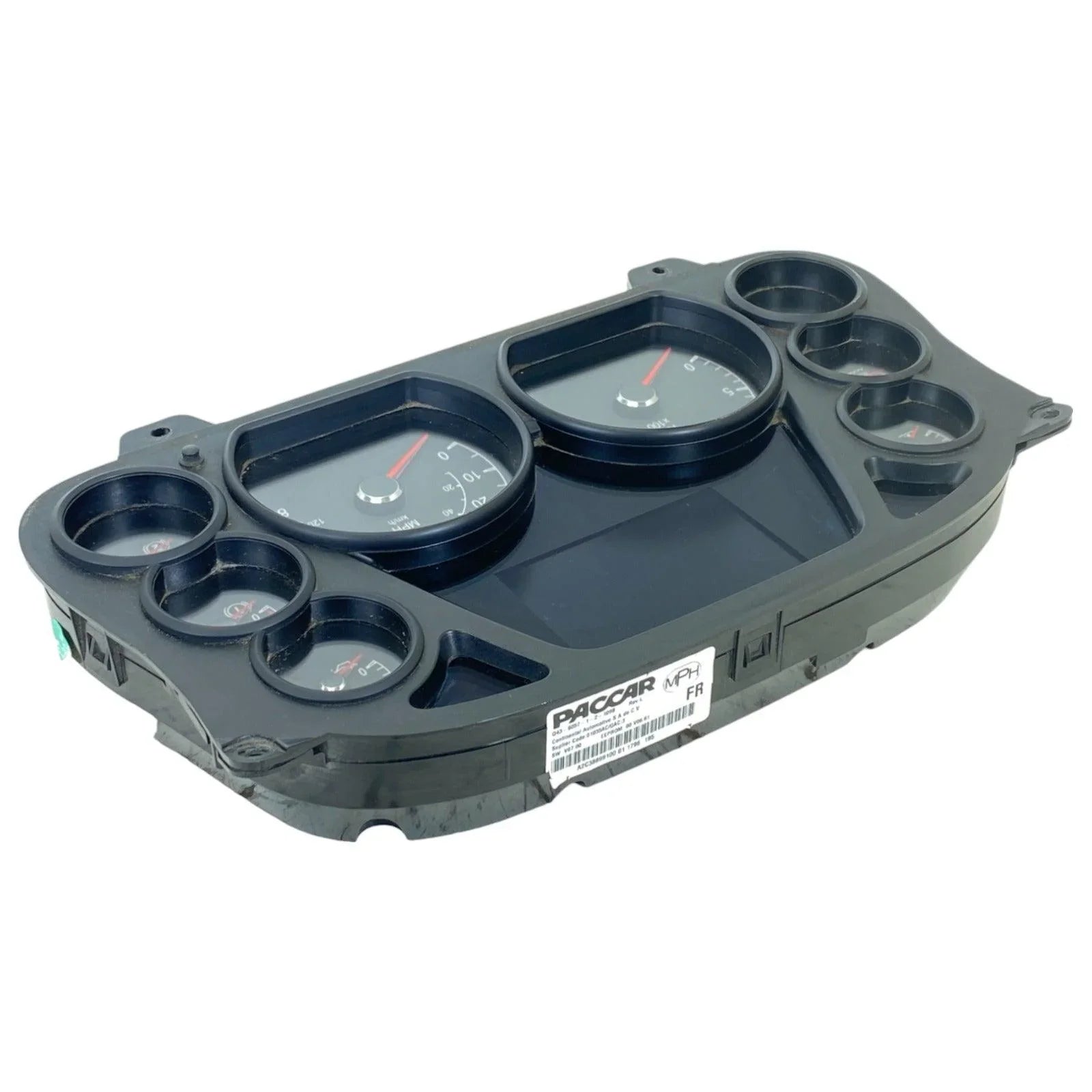 Q43-6080-1-2-031C Genuine Peterbilt Cluster - 2.1Mcab Instrument