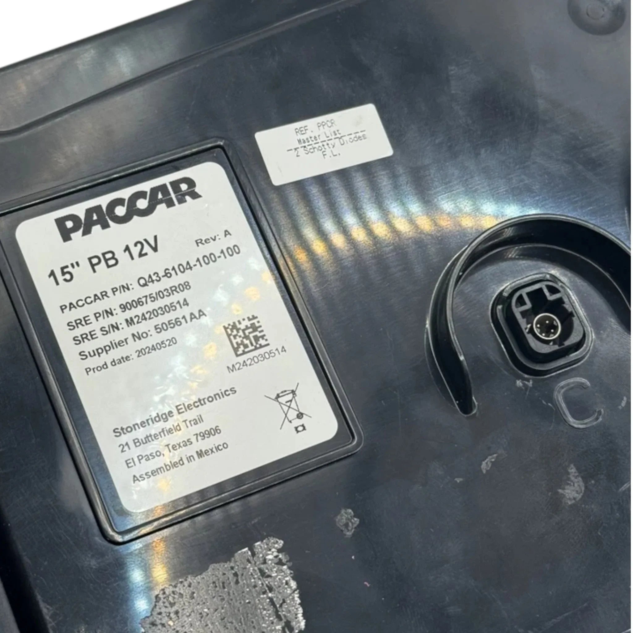 Q43-6104-100-100 Genuine Paccar Digital Display Cluster
