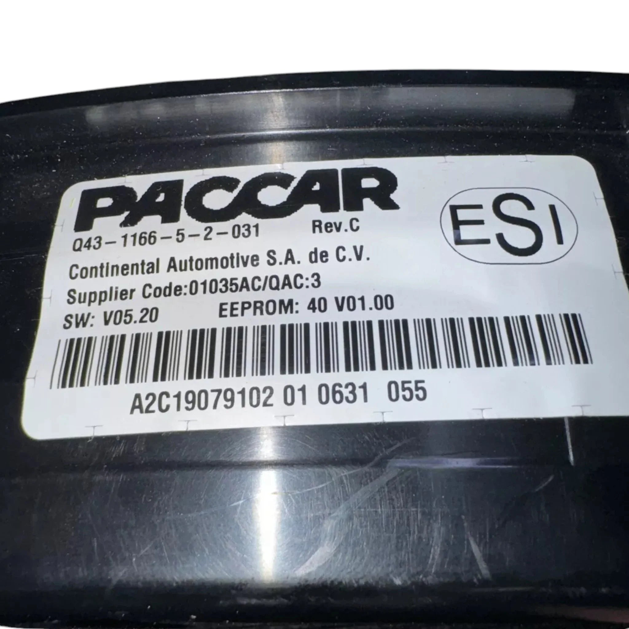 Q43116652031 Genuine Paccar Cluster