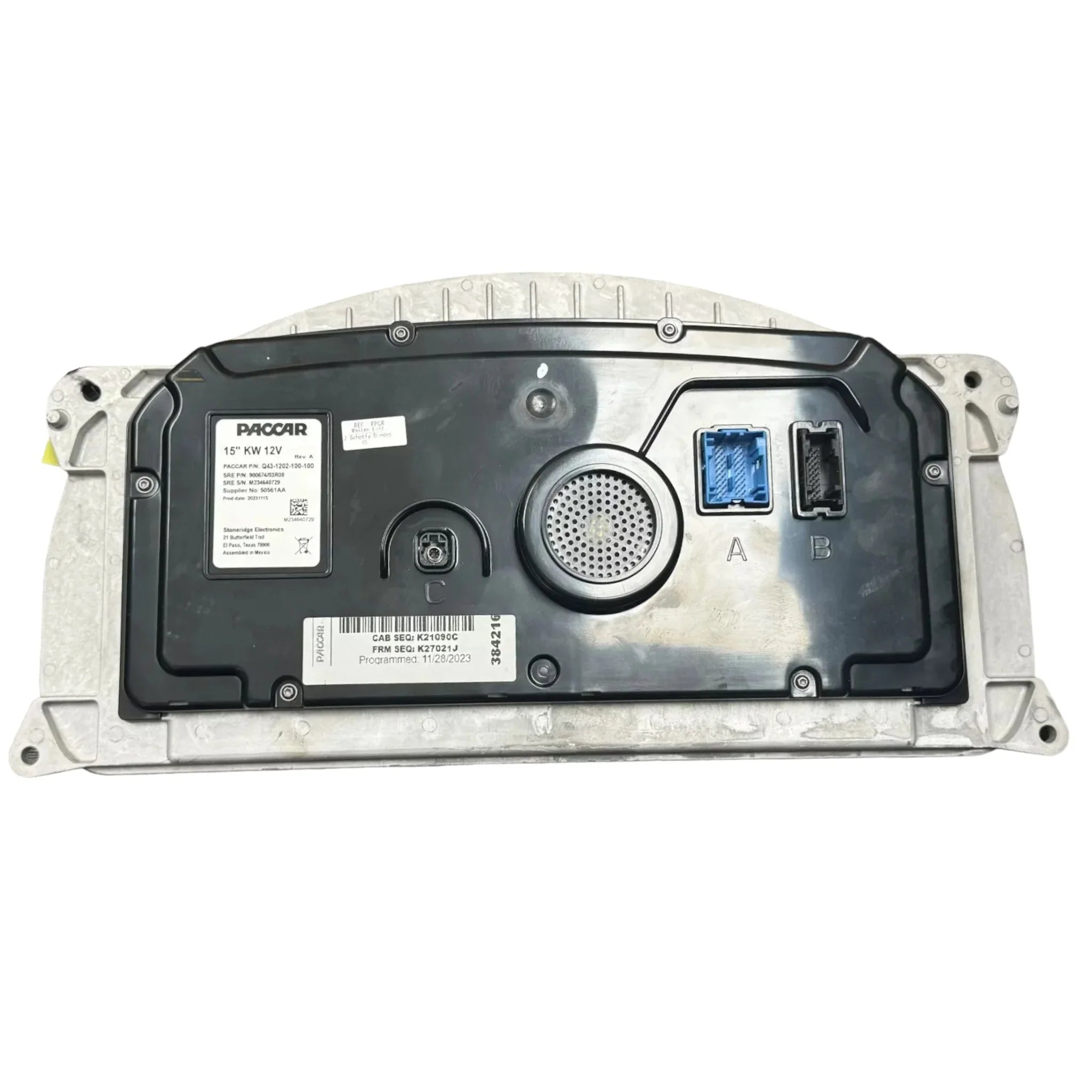 Q431200100100 Genuine Paccar Digital Display Cluster