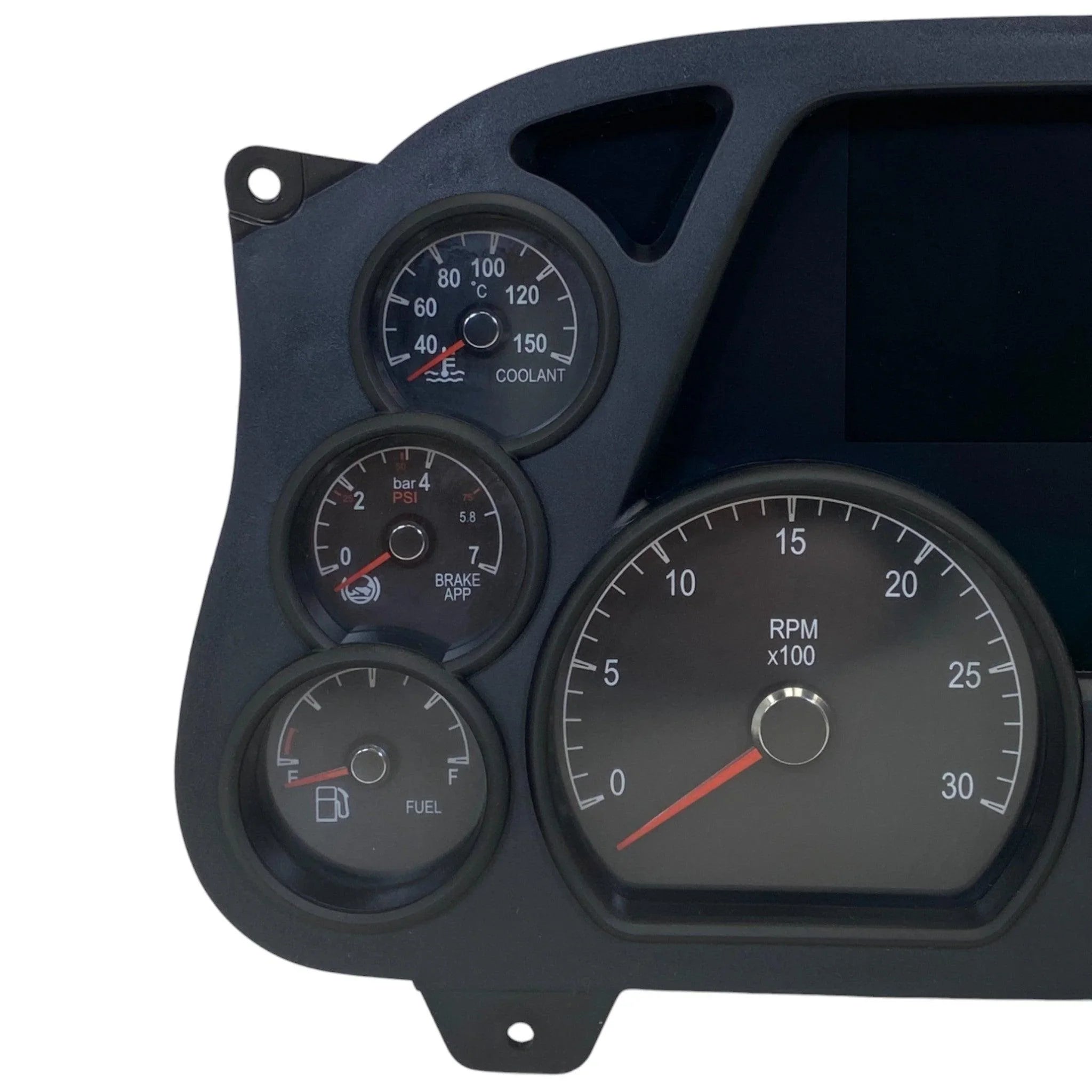 Q43605763111B Genuine Paccar Instrument Cluster Black Bezel