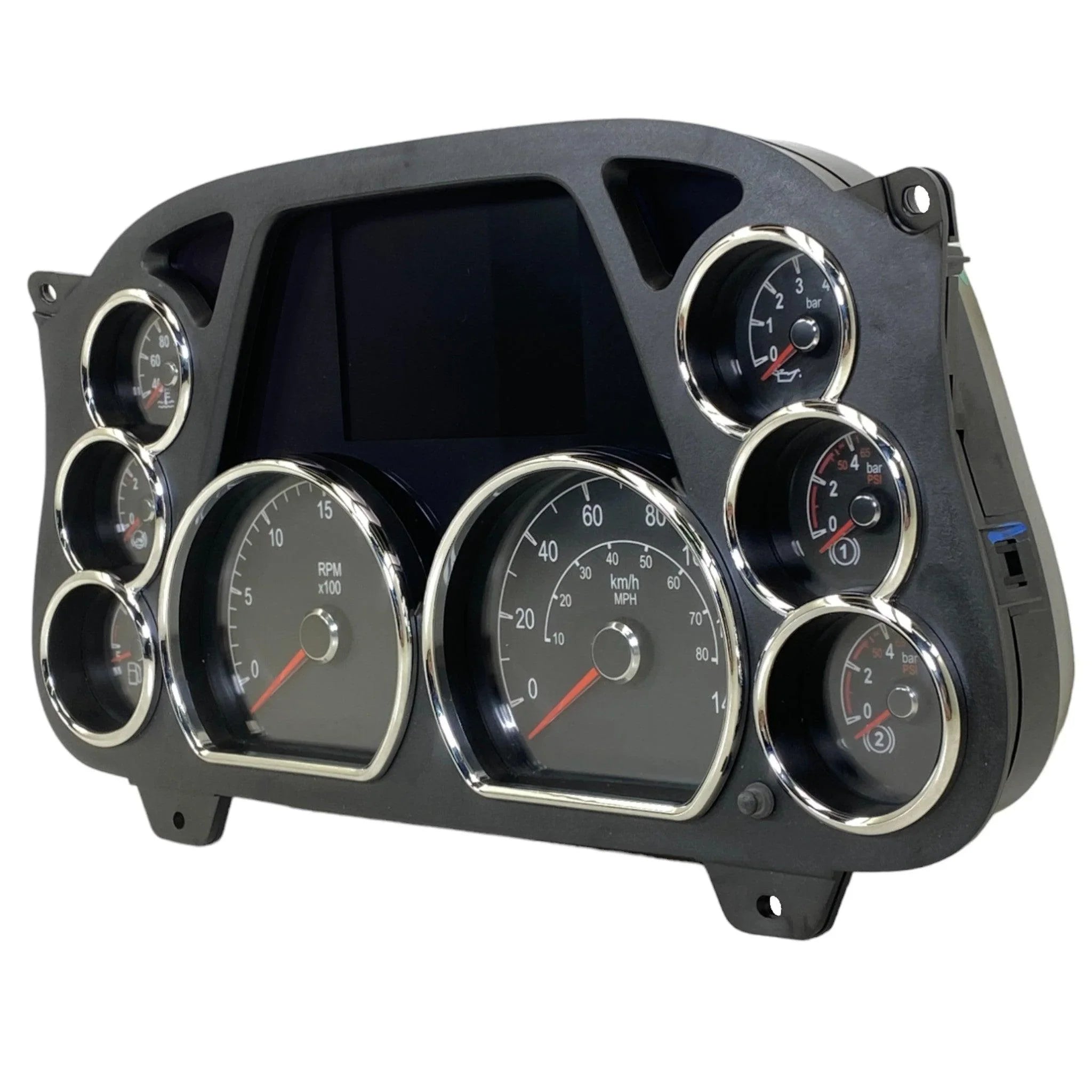 Q43605763111C Genuine Paccar Instrument Cluster Chrome Bezel