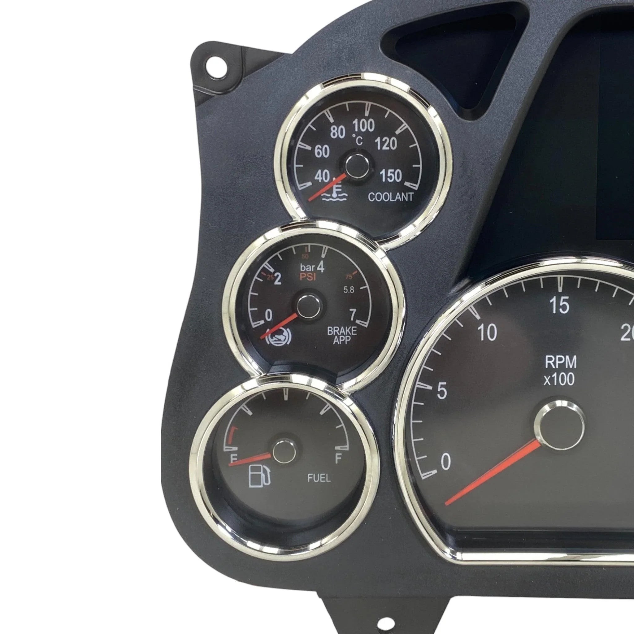 Q43605763111C Genuine Paccar Instrument Cluster Chrome Bezel