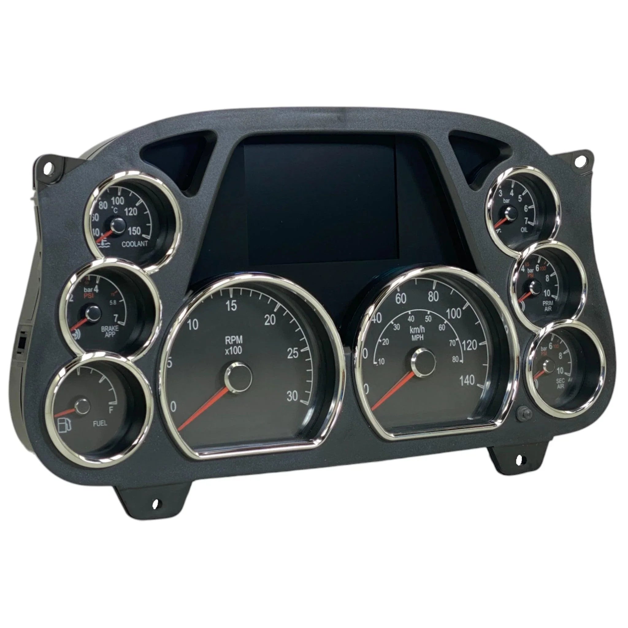 Q43605763111C Genuine Paccar Instrument Cluster Chrome Bezel