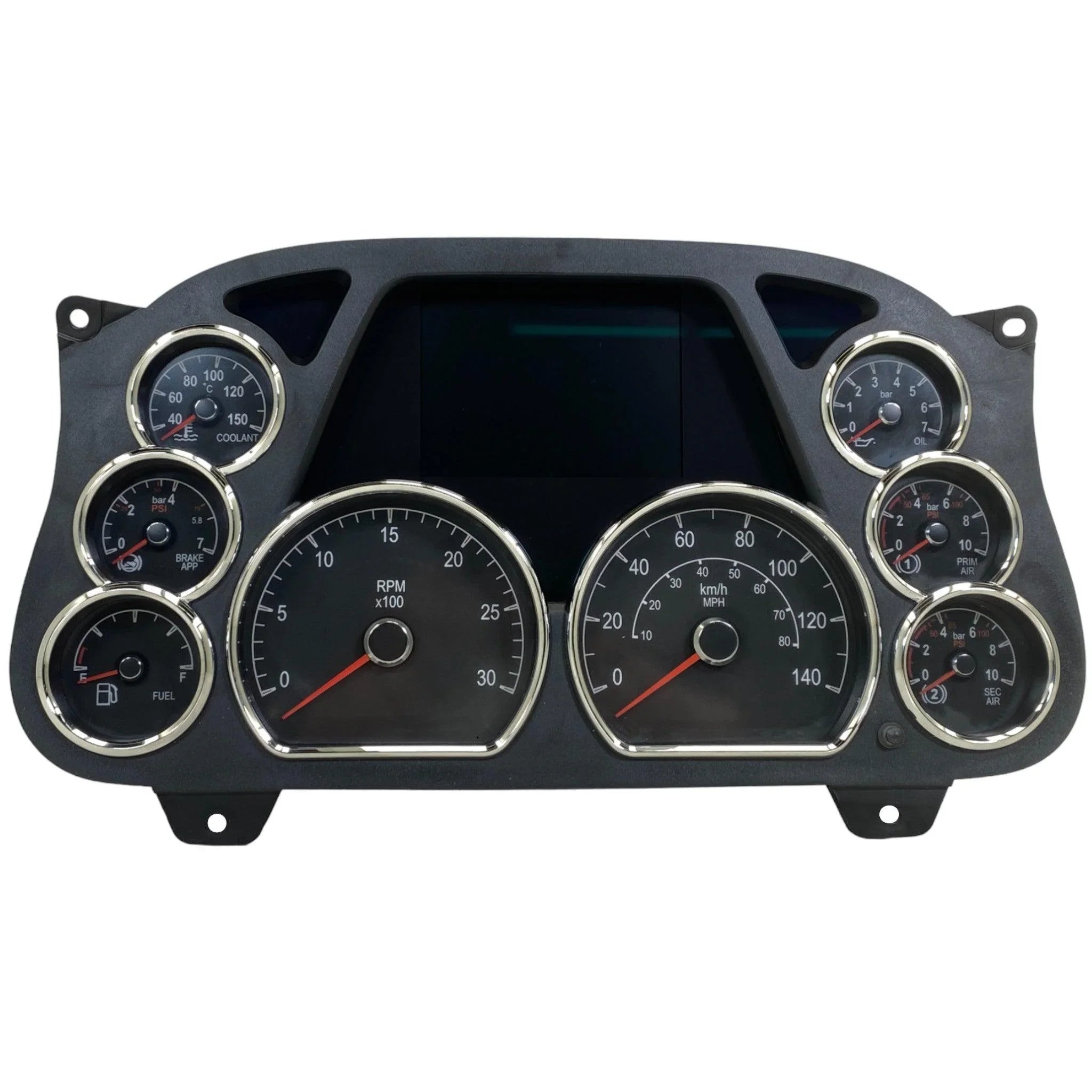 Q43605763111C Genuine Paccar Instrument Cluster Chrome Bezel