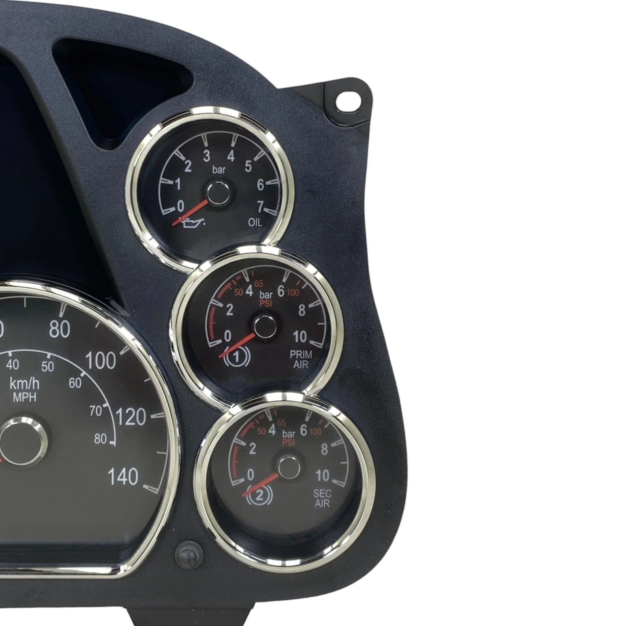 Q43605763111C Genuine Paccar Instrument Cluster Chrome Bezel