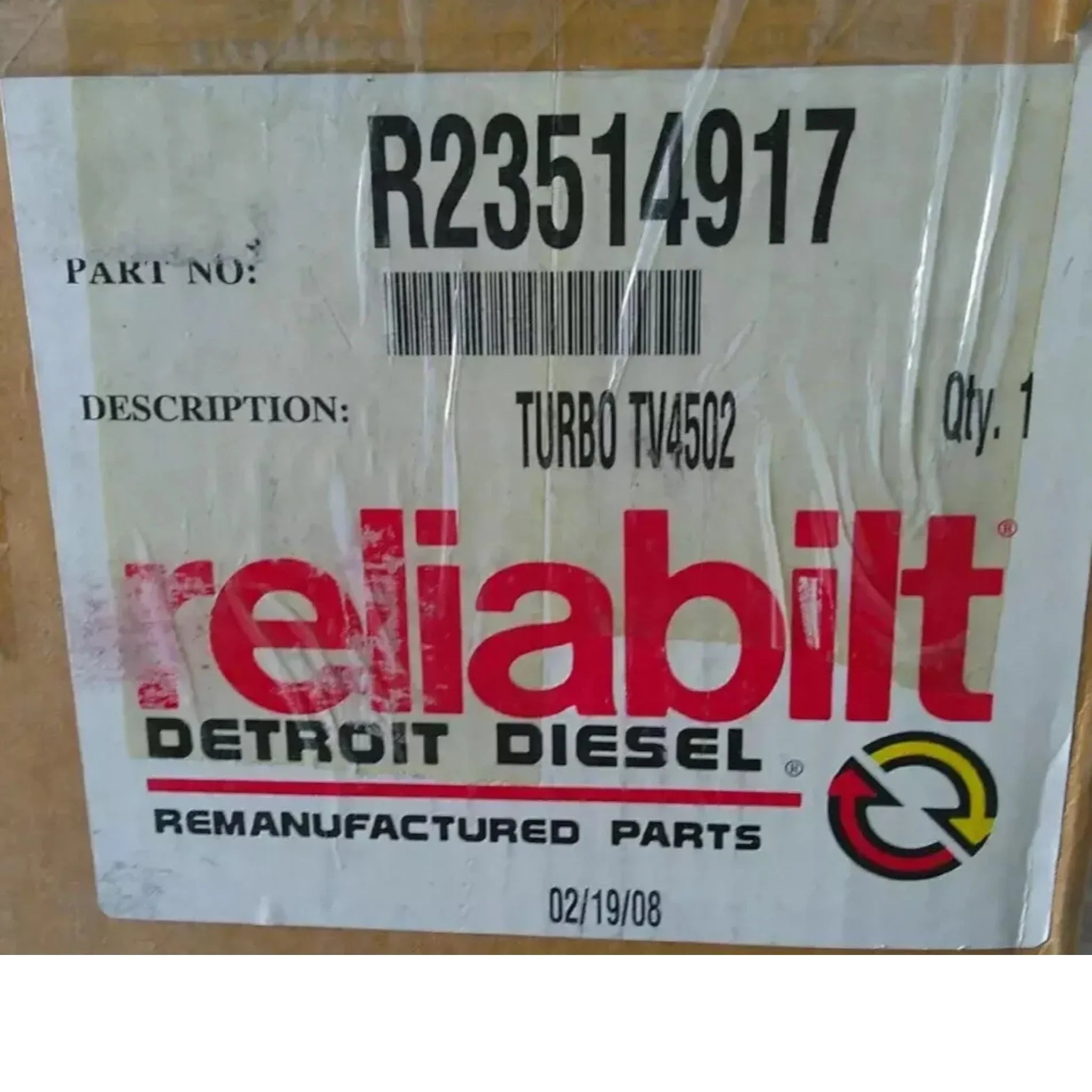 DDE23514415 Genuine Detroit Diesel Turbocharger