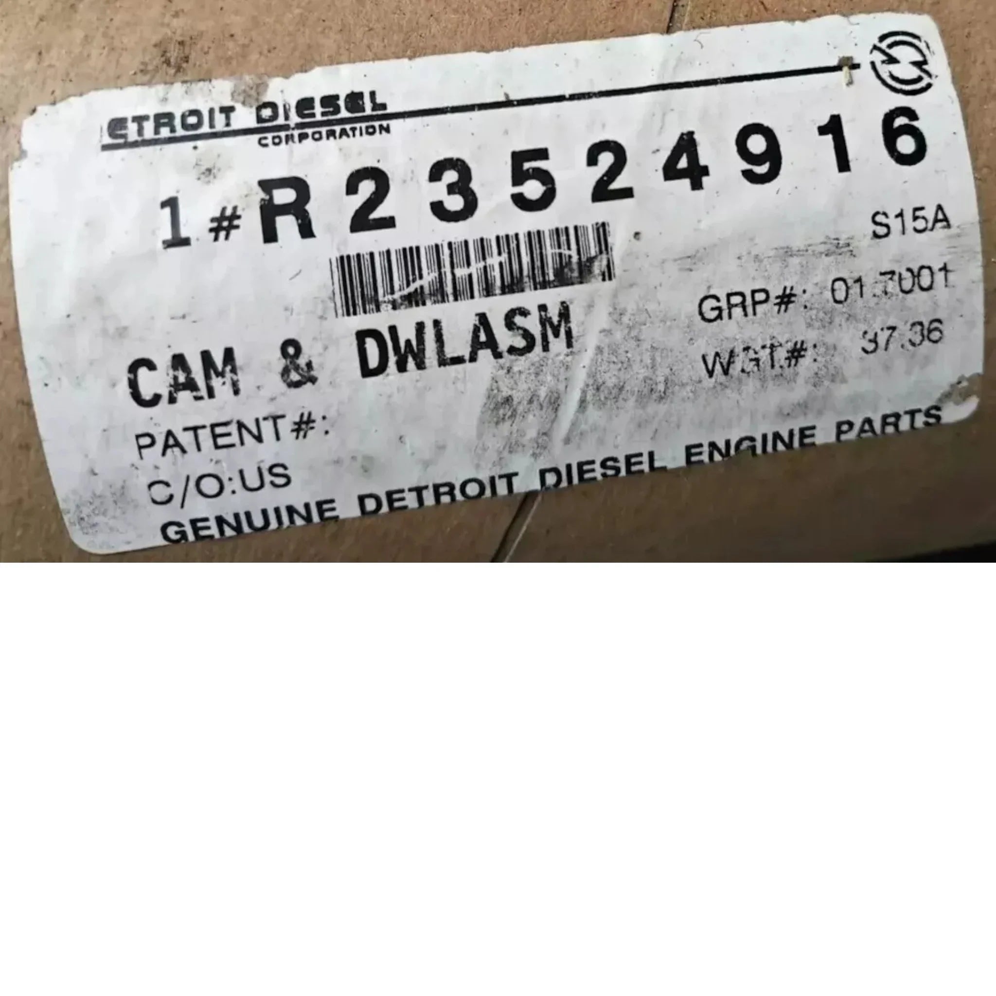 DDER23524916 Genuine Detroit Diesel Camshaft