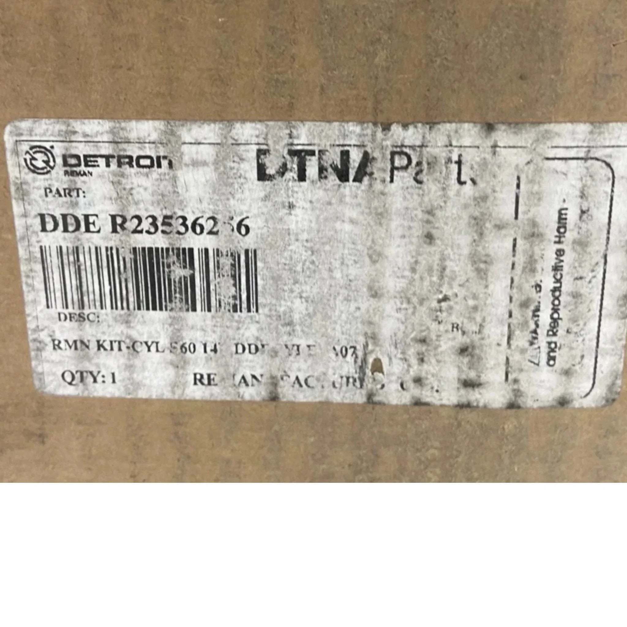 DDE XR23536256 Genuine Detroit Diesel Cylinder Kit S60