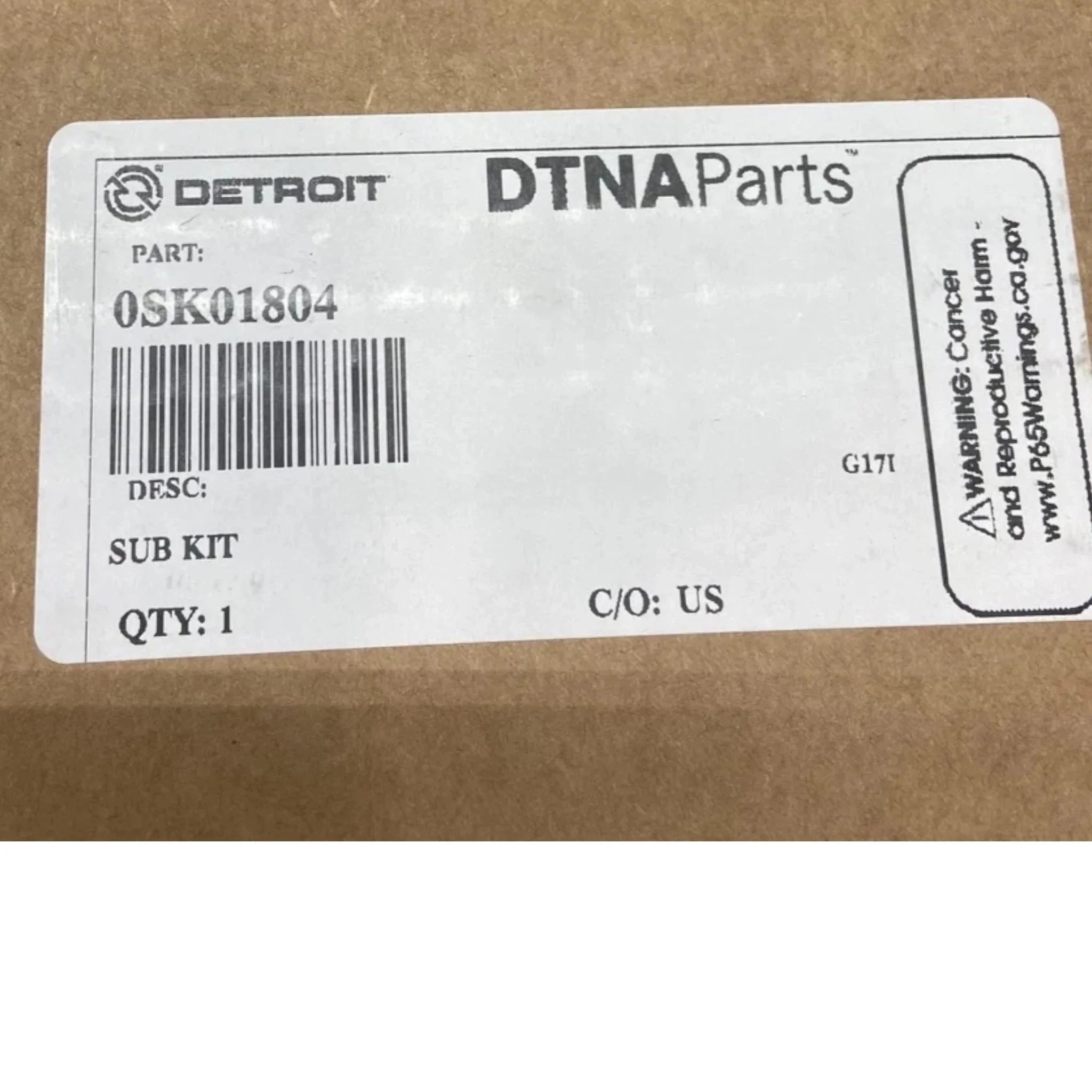 DDE XR23536256 Genuine Detroit Diesel Cylinder Kit S60