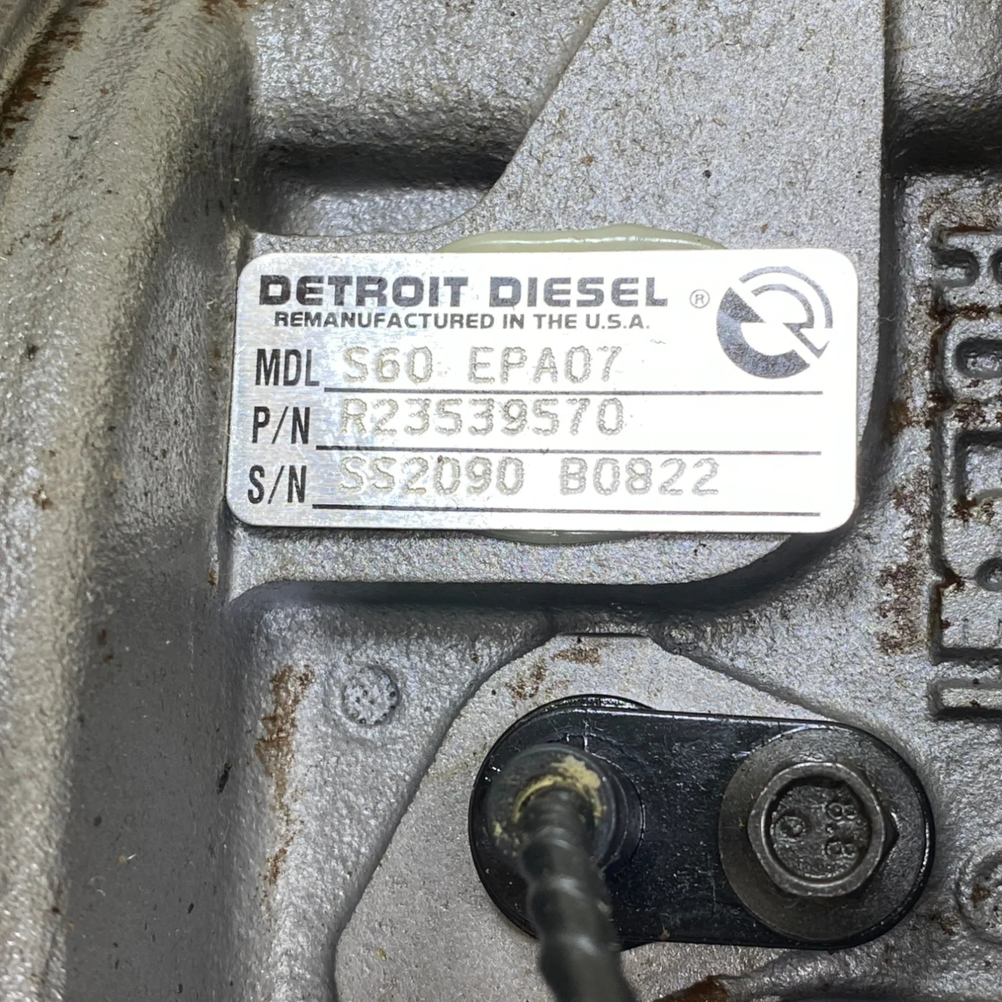 5498208 Genuine Cummins Turbocharger For Detroit Diesel Series 60