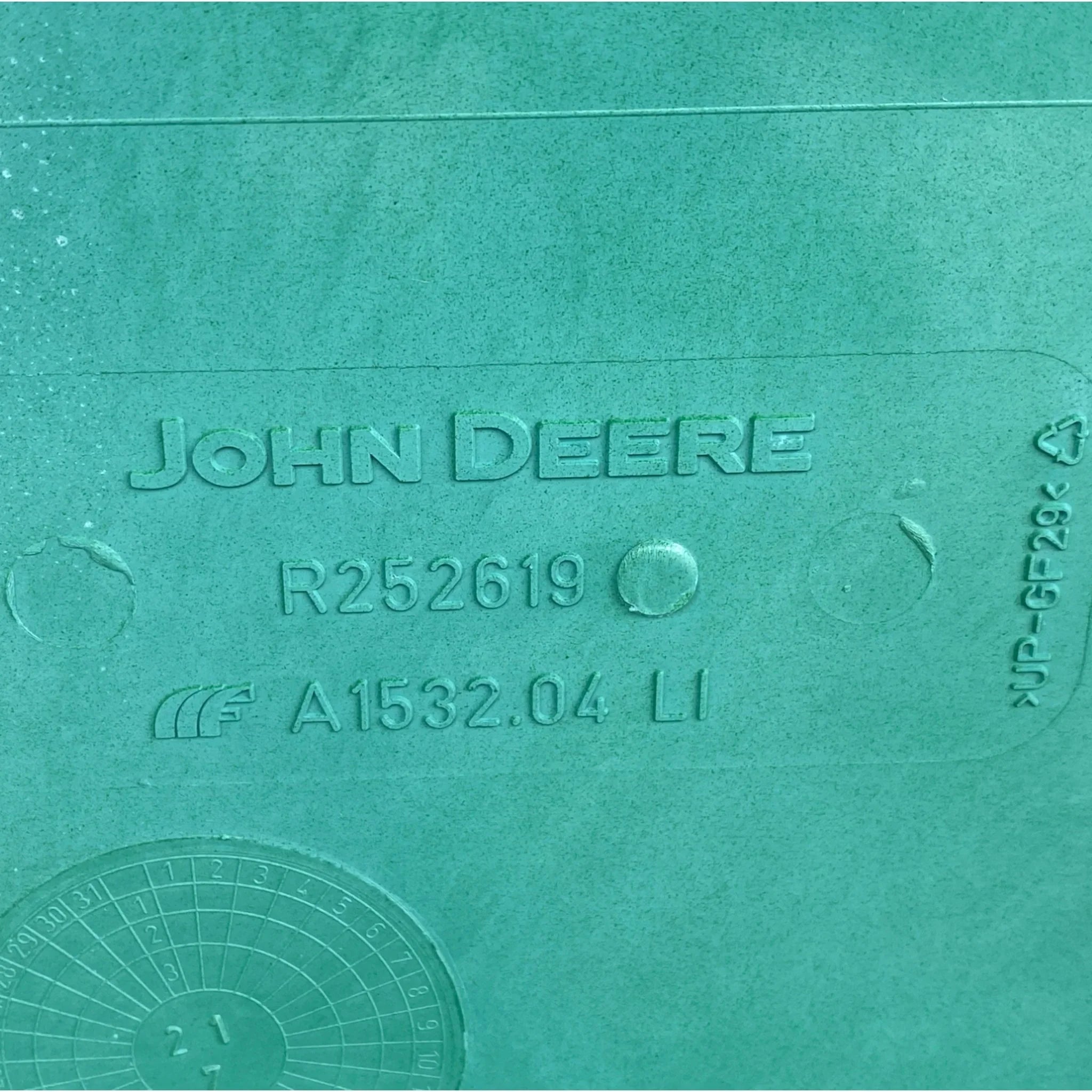 R241362 Genuine John Deere Left Rear Fender