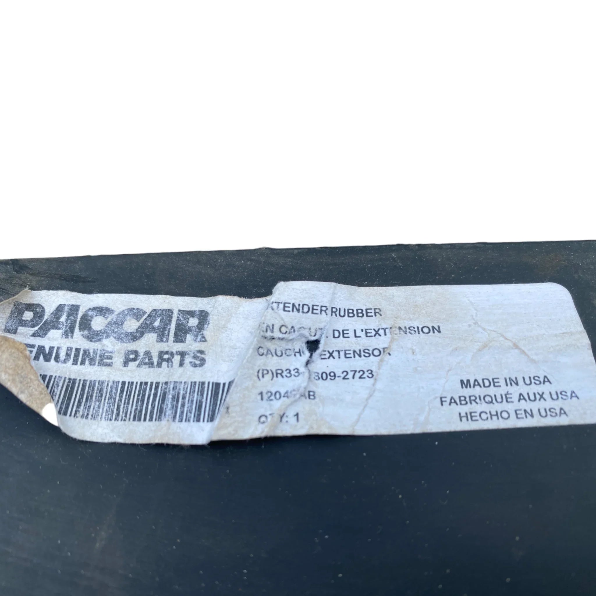 R33-1309-2723 Genuine Kenworth Extender Rubber — ADVANCED