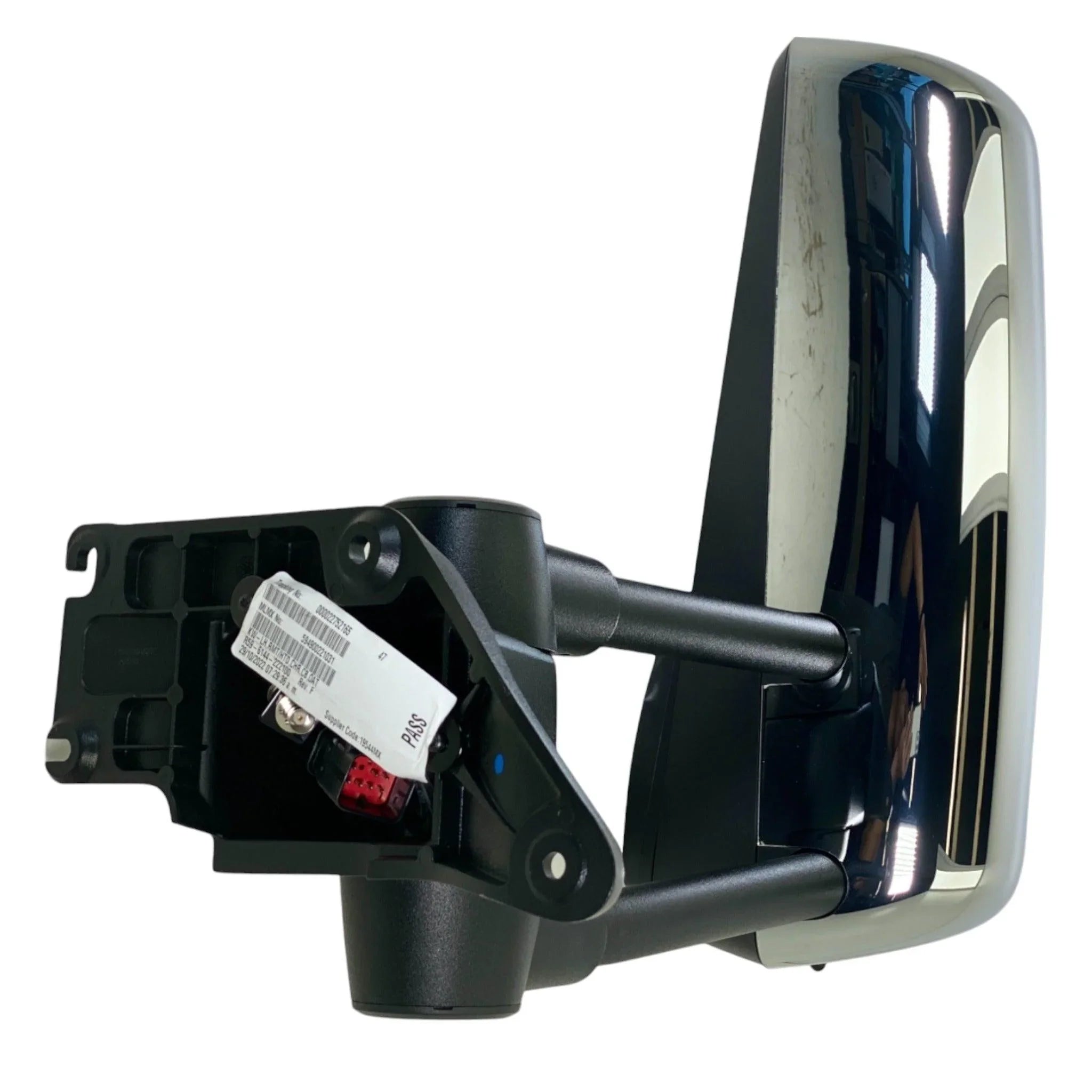 R596144222100 Genuine Kenworth Left Side Chrome Mirror Assembly