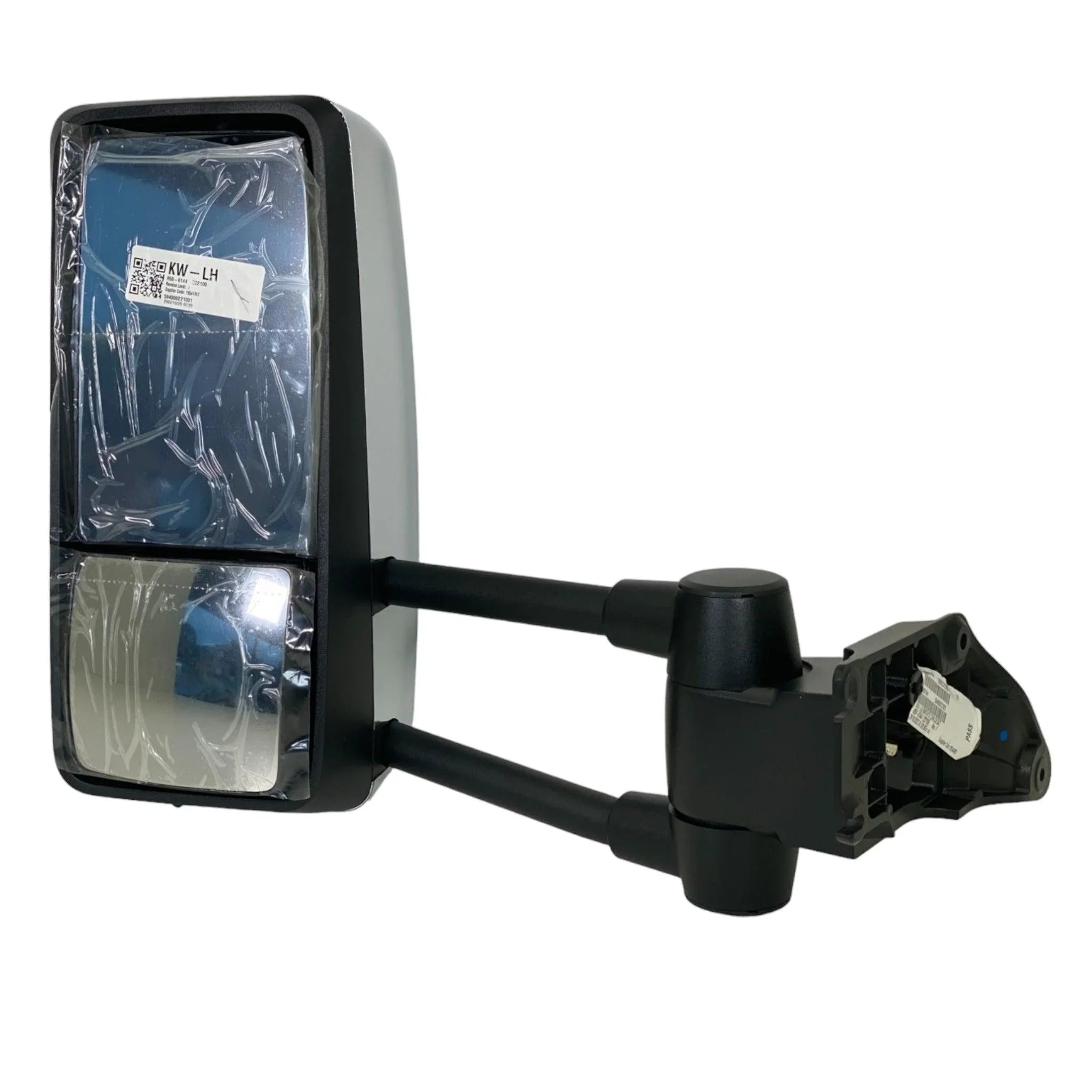 R596144222100 Genuine Kenworth Left Side Chrome Mirror Assembly