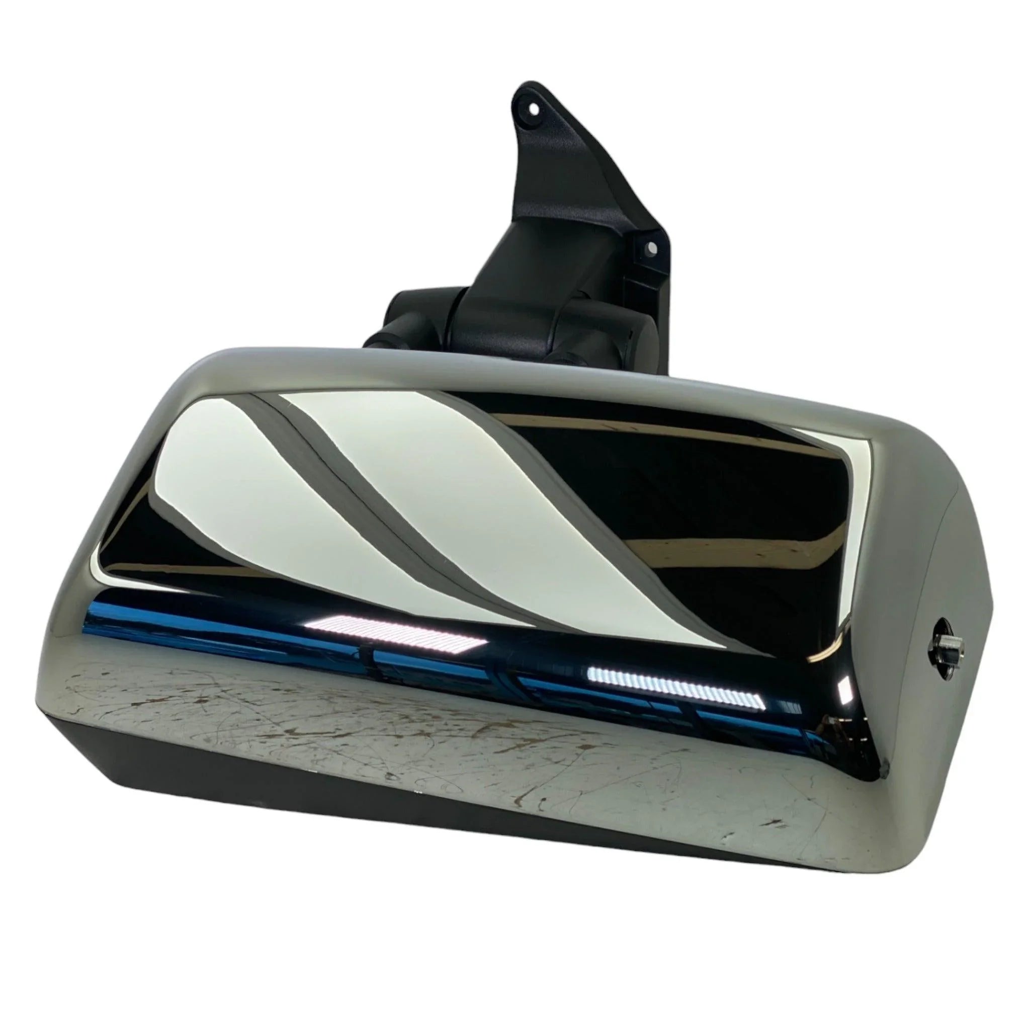 R596144222100 Genuine Kenworth Left Side Chrome Mirror Assembly