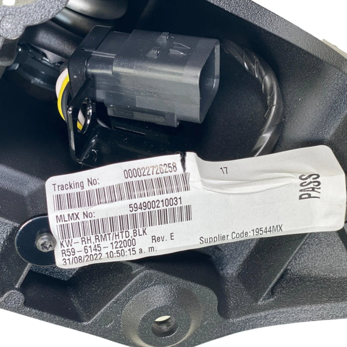 R596145122000 Genuine Kenworth Right Door Outer Mirror Assembly