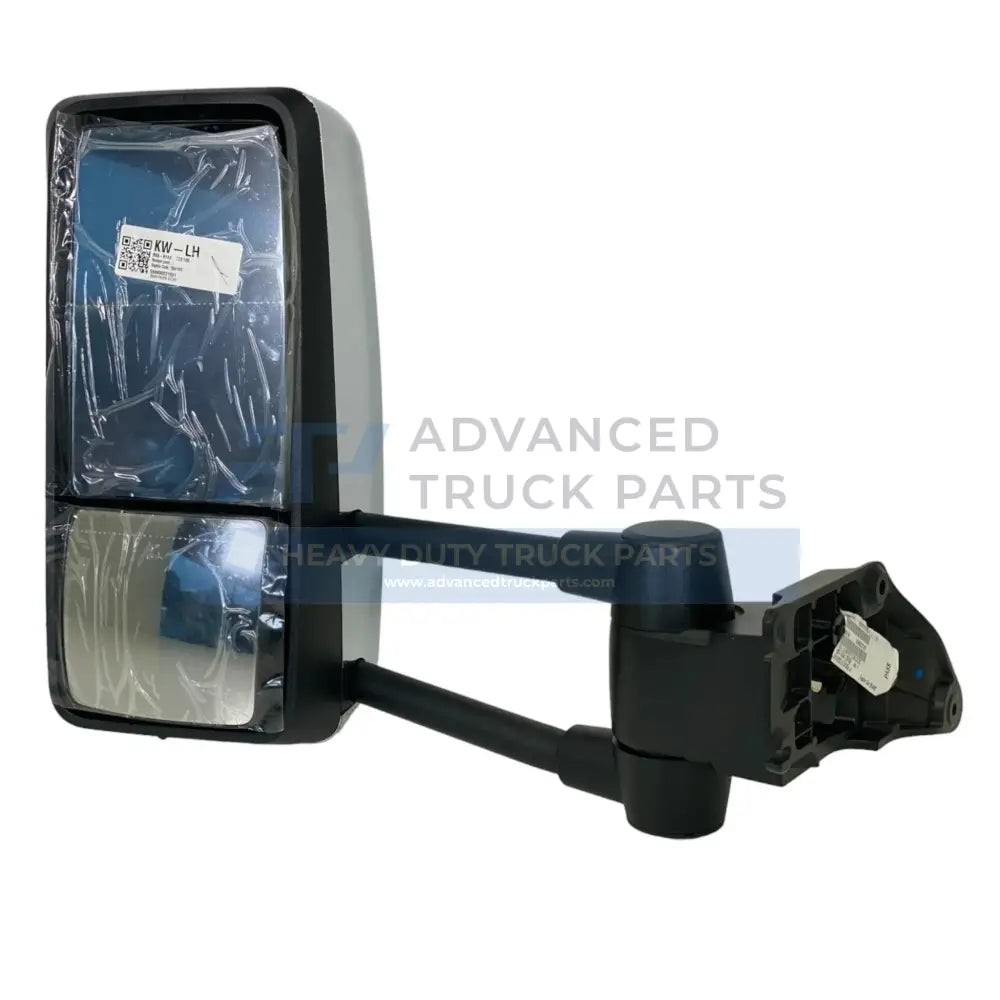 R596144222100 Genuine Kenworth Left Side Chrome Mirror Assembly