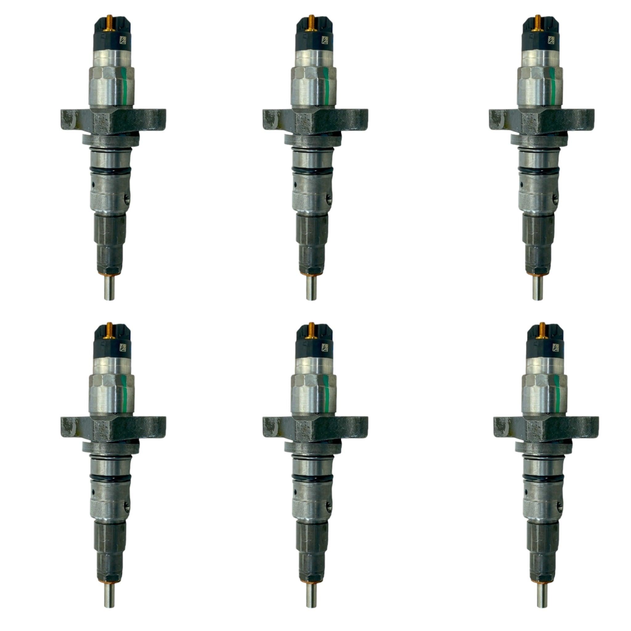 R8310746Aa Genuine Mopar Fuel Injectors Set Of 6 For 2004-2009 5.9L - ADVANCED TRUCK PARTS