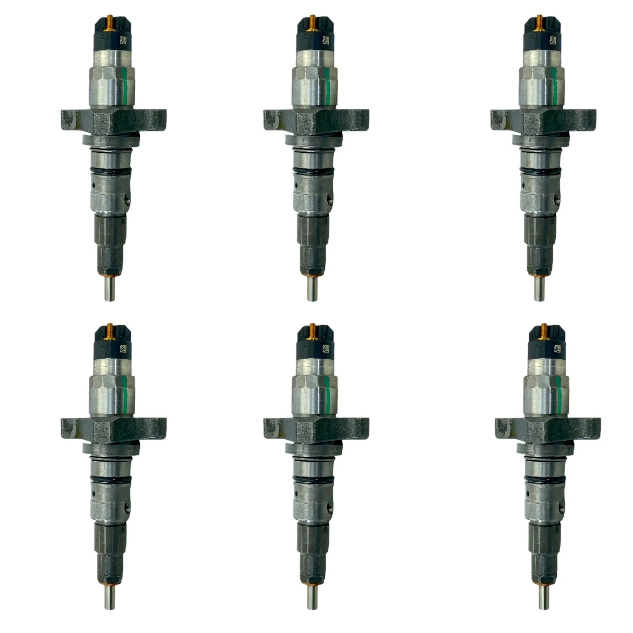 5135790ab Genuine Mopar Fuel Injectors Set Of 6 For 2004-2009 5.9L