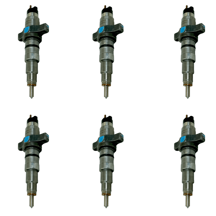 R8310748Aa Genuine Mopar Fuel Injectors Set Of 6 Six For Dodge Cummins 5.9L - ADVANCED TRUCK PARTS