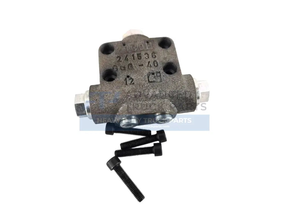 R902002876 NOS Bosch Rexroth Hydraulic Flush / Boost Valve Block