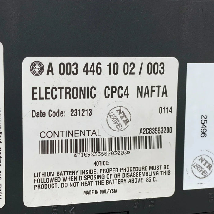 RA0034461002 Genuine Detroit Diesel Cpc Module Cpc4 Nafta