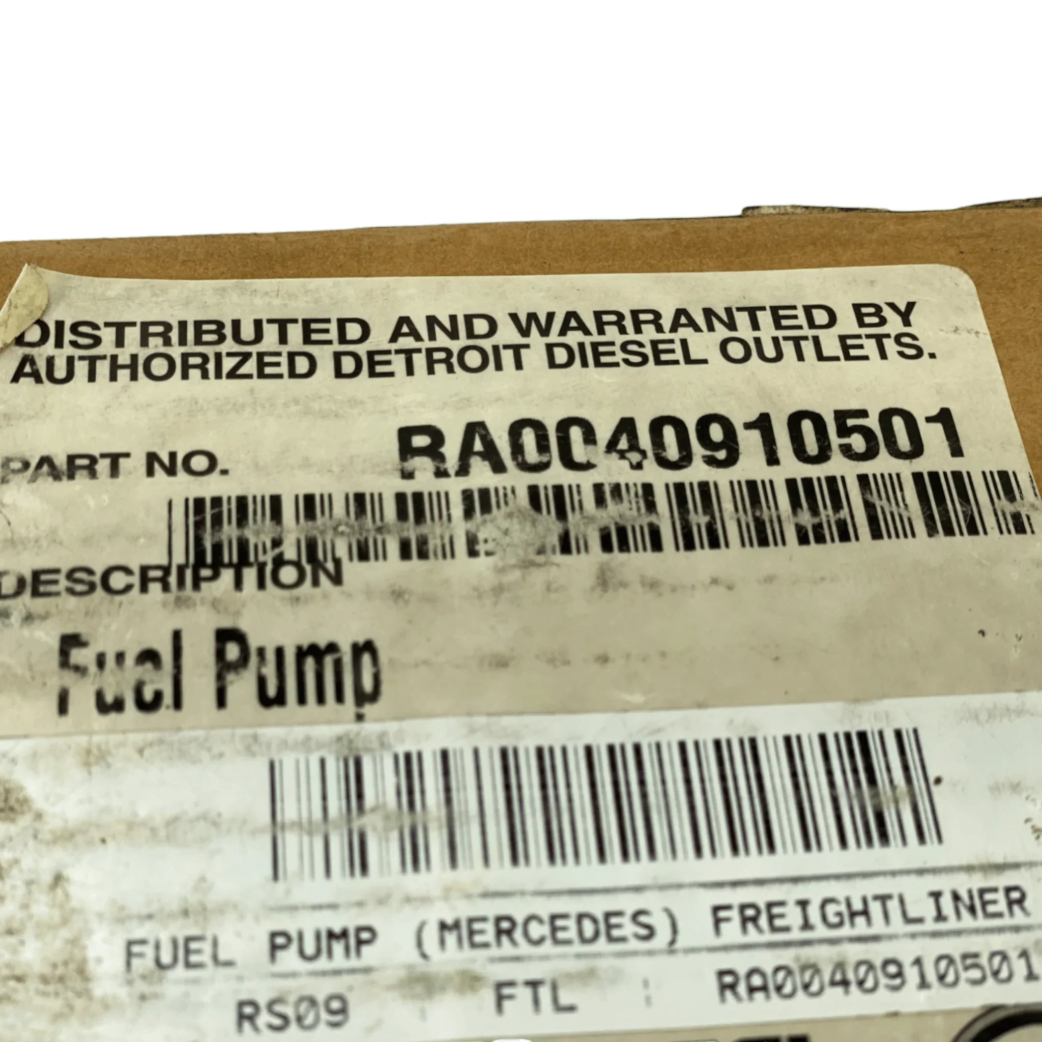 RA0040910501 Genuine Detroit Diesel Fuel Pump