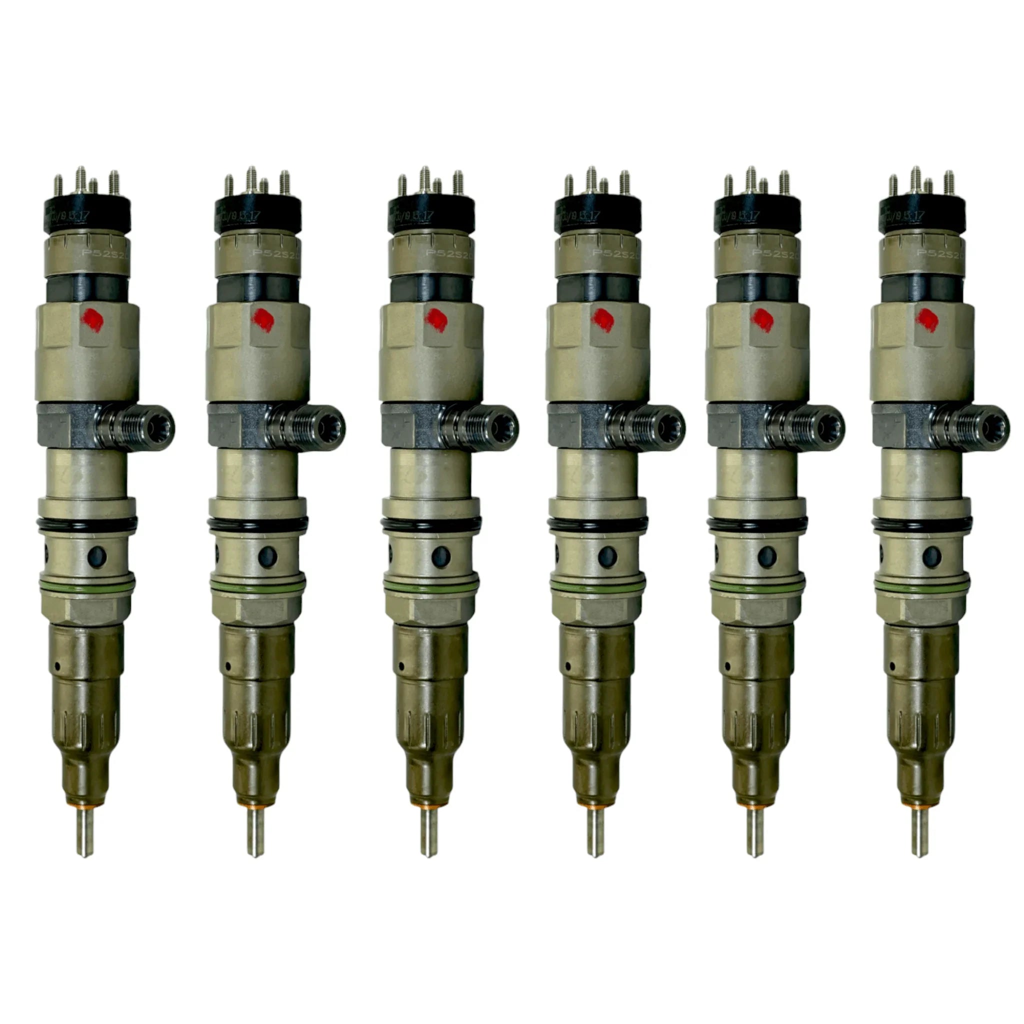Ra4710701387 Genuine Detroit Diesel Injector Kit Set Of 6 Hdep For Detroit Ghg 17 Dd13