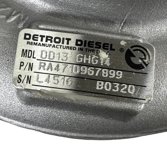 Ra4710967899 Genuine Detroit Diesel Turbocharger B3G